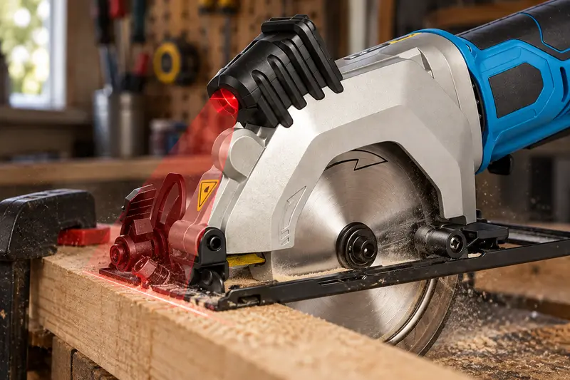 Pro Cordless Mini Circular Saw 20V — Cramped DIY Workbench