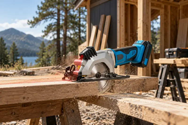 Pro Cordless Mini Circular Saw 20V — Detached Workshop Project