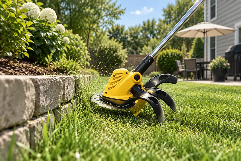 Electric Brush Cutter — Backyard Routine
