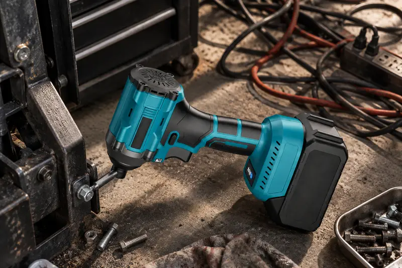 Cordless Impact Driver — Crowded Repair Area
