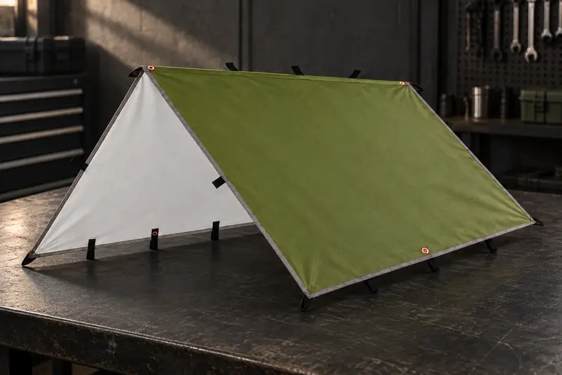 19-Point Shelter Tarp details