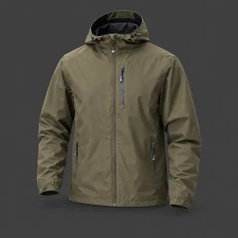 Hooded Rain Jacket