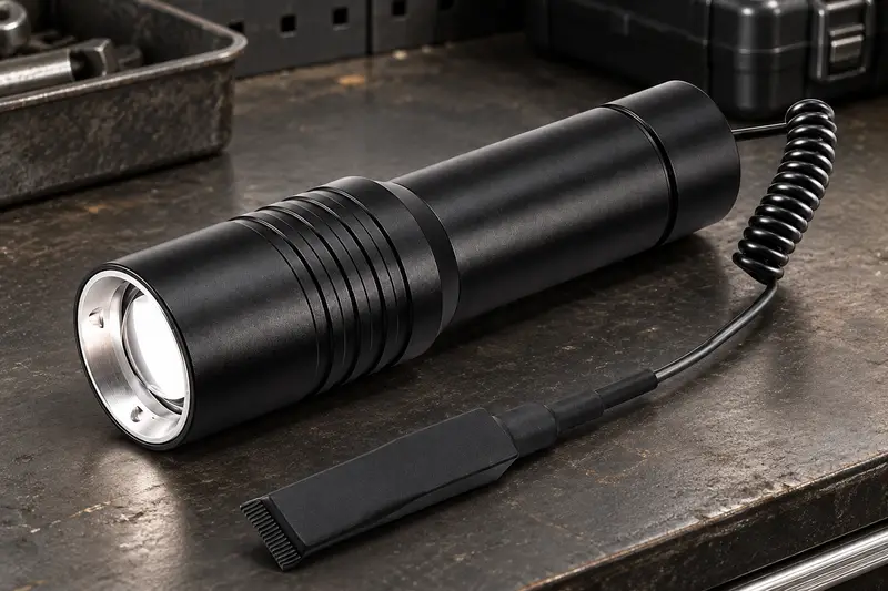 Rechargeable Flashlight details