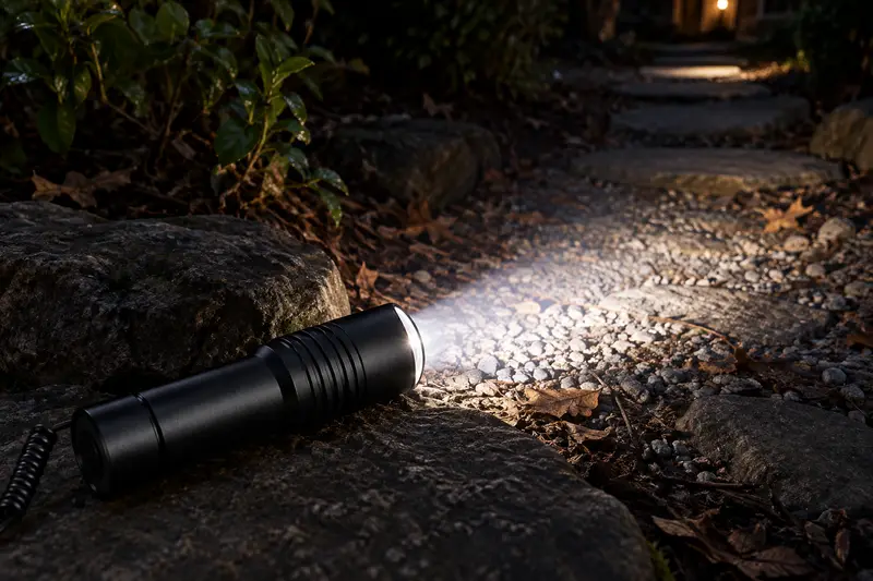 Rechargeable Flashlight — Walking An Unlit Path