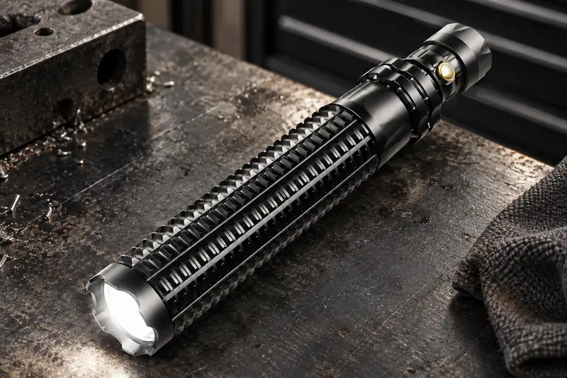 Rechargeable Flashlight details