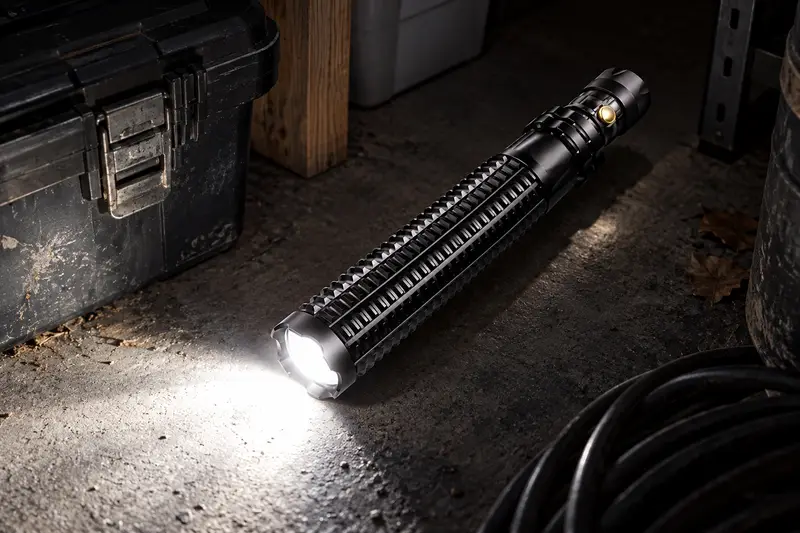 Rechargeable Flashlight — Emergency Lighting