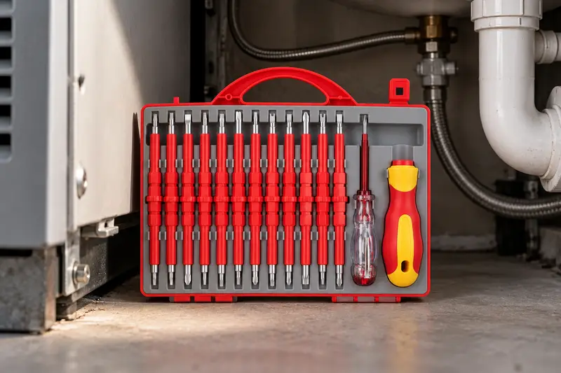 Insulated Screwdriver Set — Confined Repair Areas