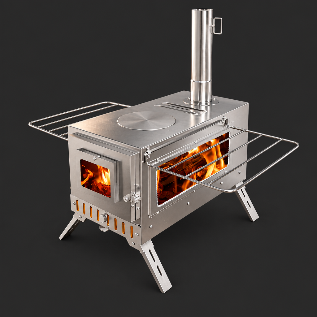 Stainless Steel Tent Stove