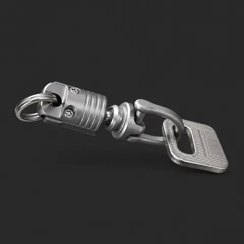 Titanium Quick-Release Keychain Tool