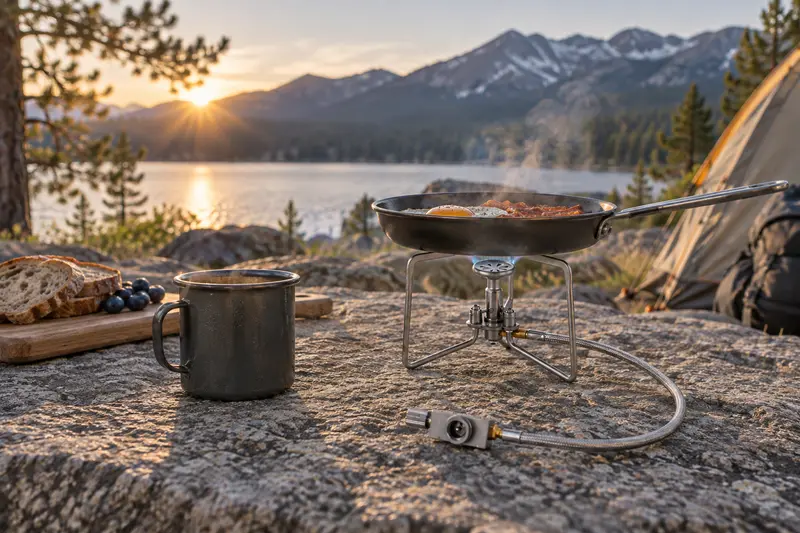 Camping Stove — Daybreak Breakfast