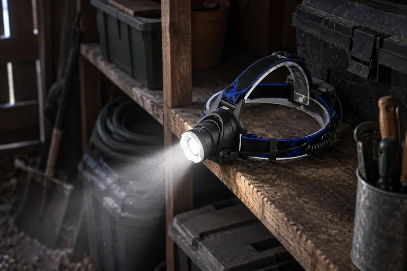 Rechargeable Headlamp — Dim Storage Search