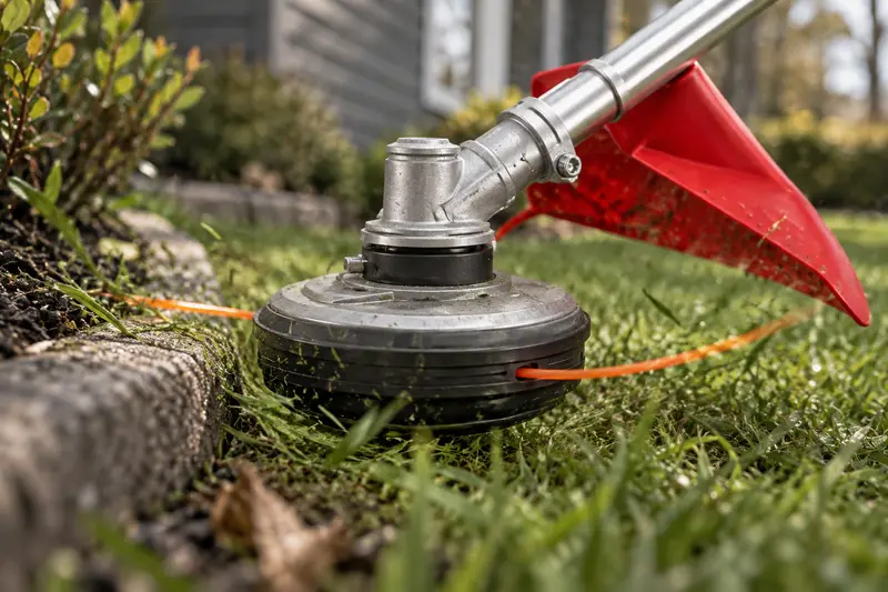 Adjustable Handle String Trimmer — Cool-Day Cleanup
