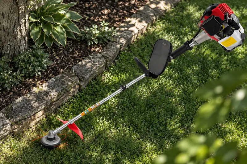 Adjustable Handle String Trimmer — Shaded Garden Check