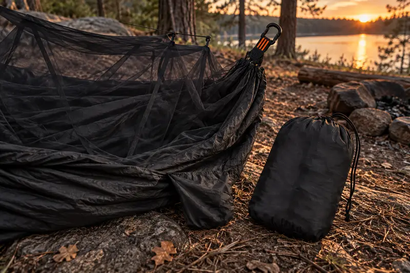 Hammock with Mosquito Net — Pack Up Before Dark
