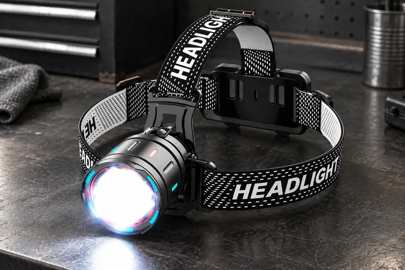 LED Headlamp details