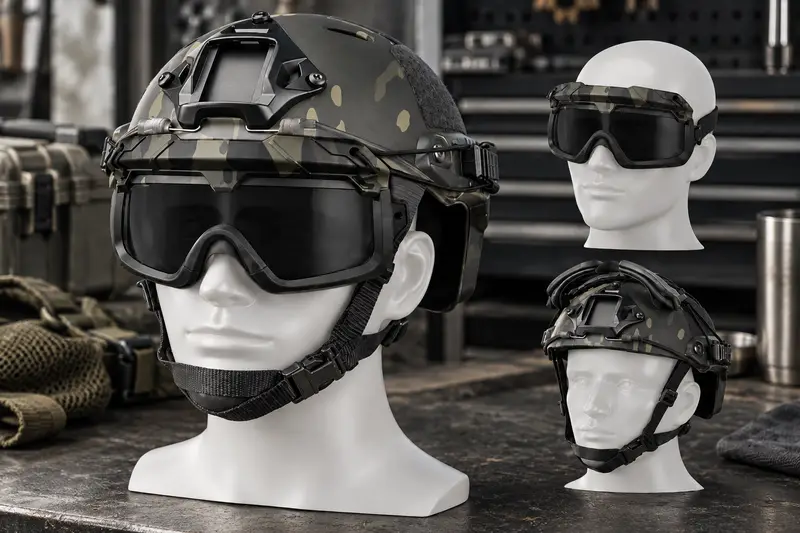 Dual-Mode Protective Goggles details