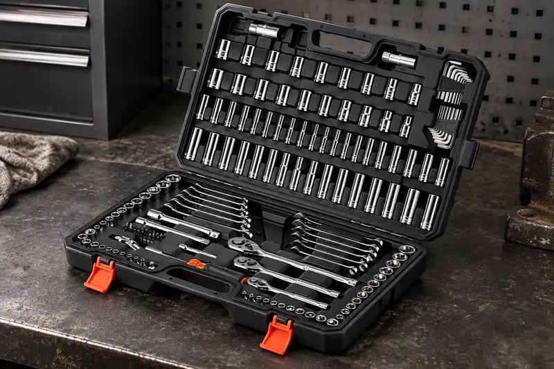 SAE and Metric Socket Set details