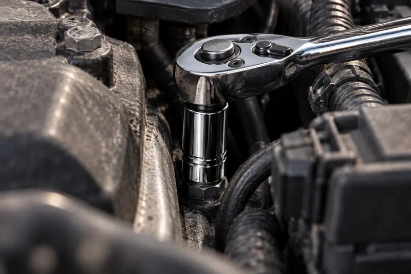 SAE and Metric Socket Set — Engine-bay access checks