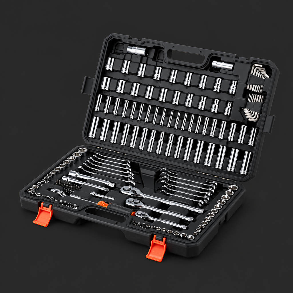 SAE and Metric Socket Set