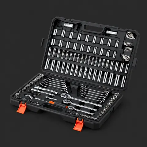 SAE and Metric Socket Set