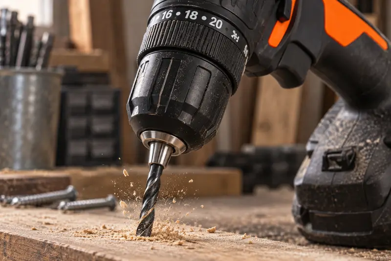 Cordless Drill Driver 20V — Dusty Workshop Assembly