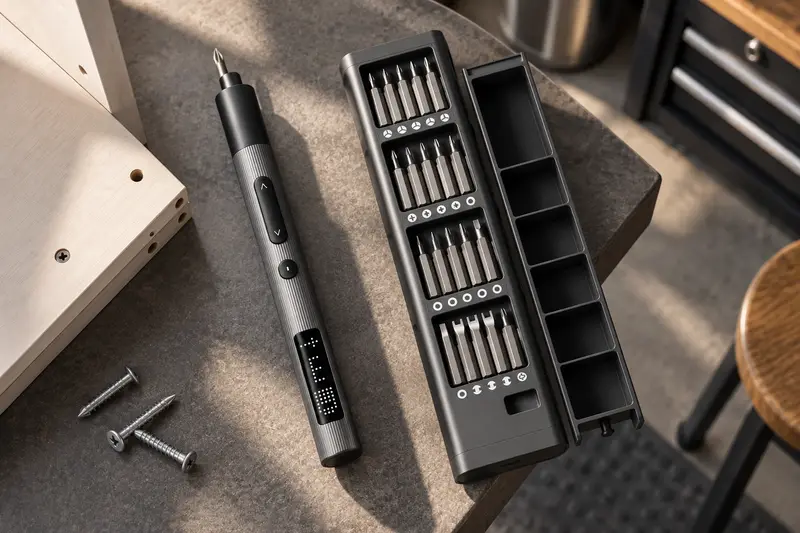 Cordless Electric Screwdriver Set — After Dusty Prep