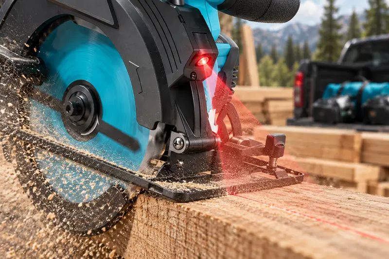 Cordless Circular Saw — Off-Grid Board Prep