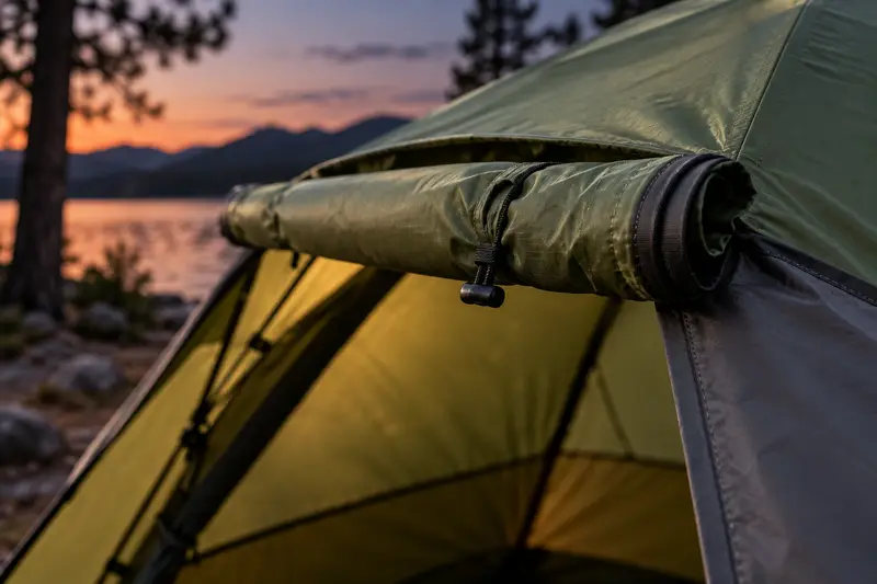 Dome Camping Tent — Dusk Arrival