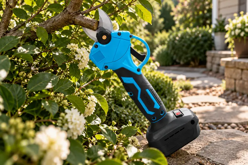 Cordless Electric Pruner — Extended Garden Rounds