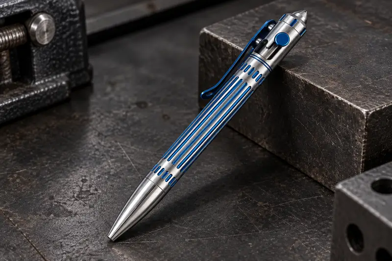 Titanium Tactical Pen details