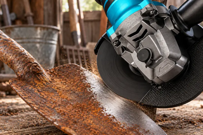 Brushless Angle Grinder 115mm — Rusty Shed Tools