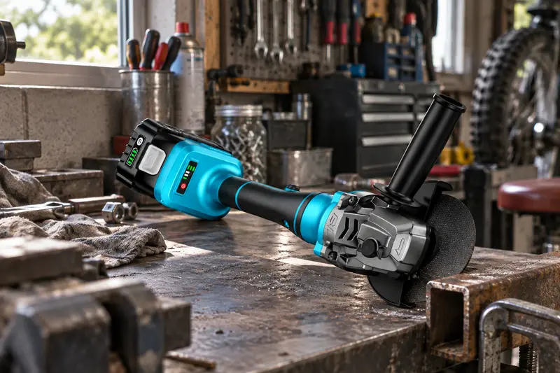 Brushless Angle Grinder 115mm — Crowded Garage Bench