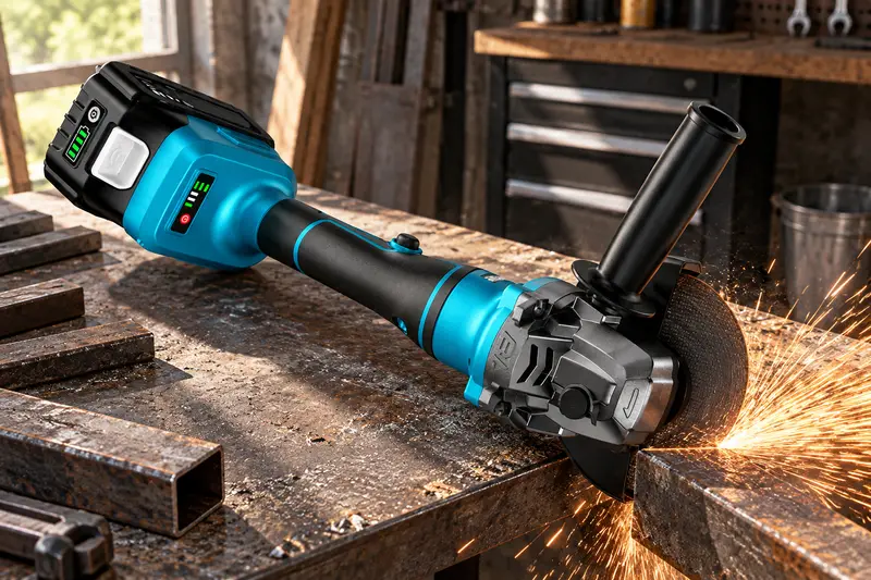 Brushless Angle Grinder 115mm — Dusty Workshop Reset