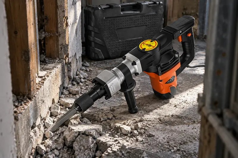 Demolition Hammer — Restricted Work Area