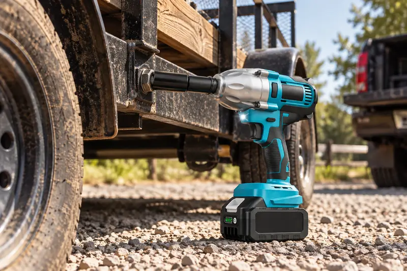 Cordless Impact Wrench — Outdoor Equipment Maintenance