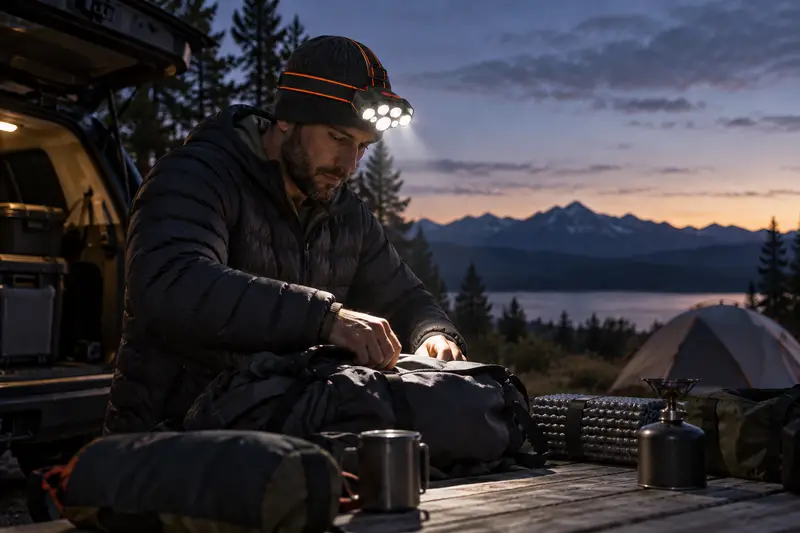 LED Headlamp — Pack Before Sunrise