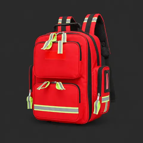 Empty First Aid Backpack