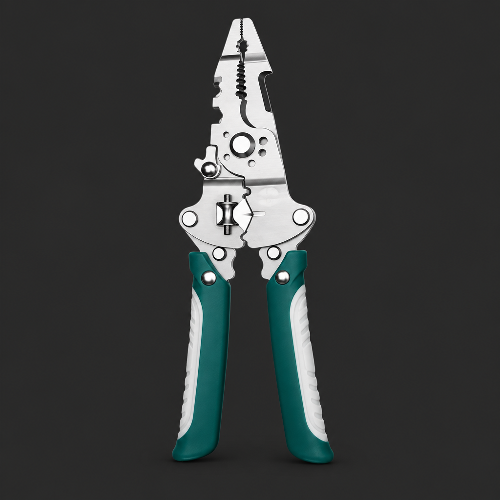 Folding Wire Stripping Pliers