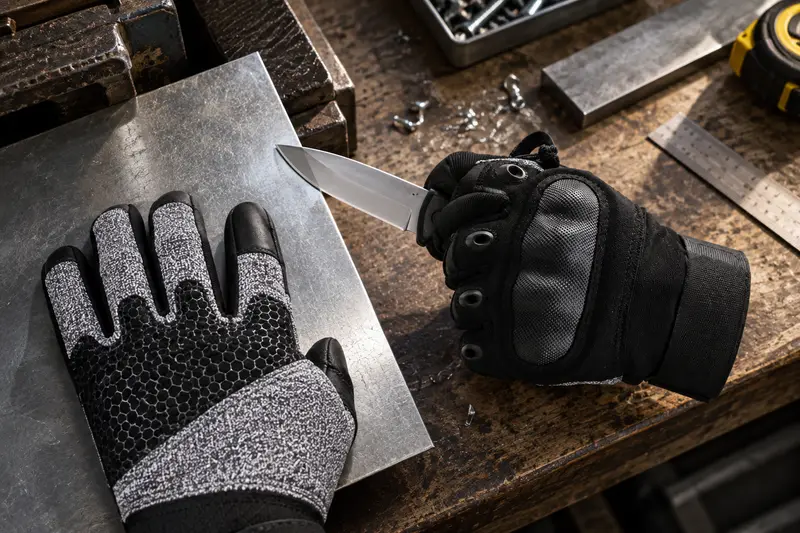 Cut-Resistant Gloves — Confined Bench Work