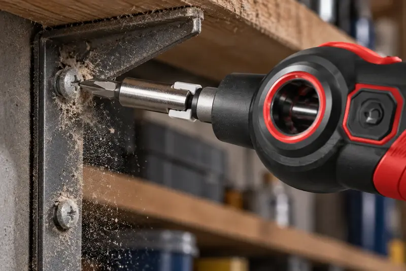 Twist Rechargeable Screwdriver — Dusty shelf repair