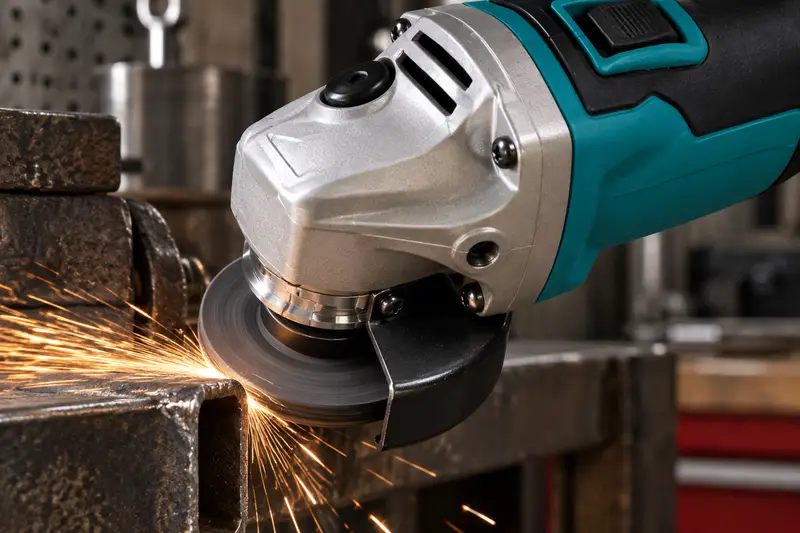 Cordless Angle Grinder — Fabrication Bench