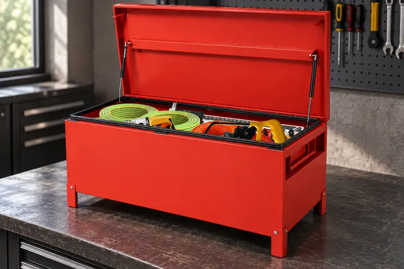 Red Tool Chest details