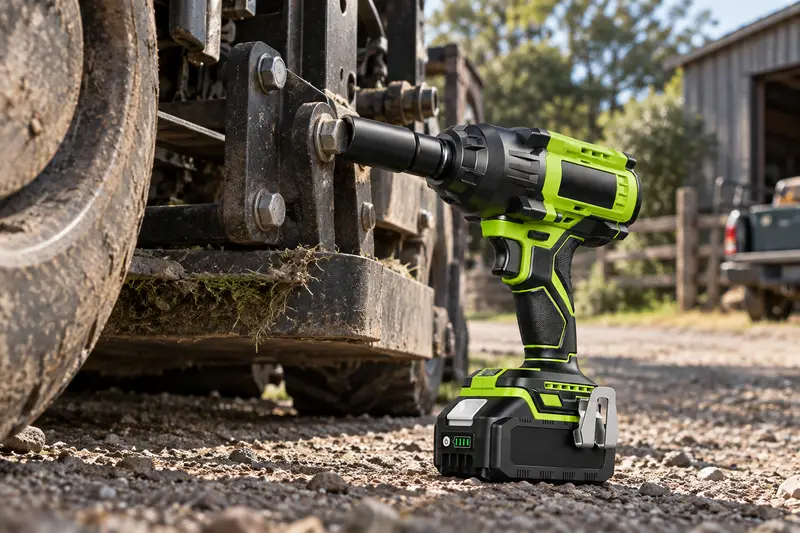 Cordless Impact Wrench — Outdoor Equipment Maintenance