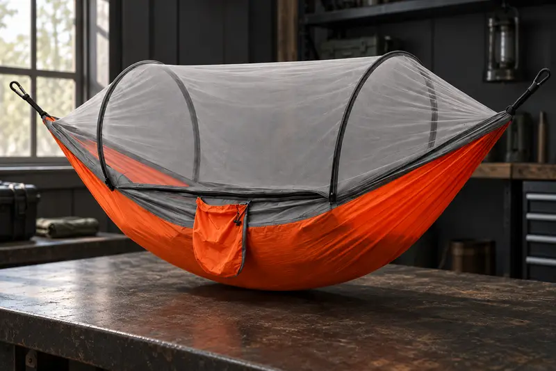 Hammock with Mosquito Net details