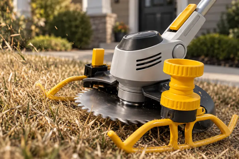 Electric Brush Cutter — Front Yard Refresh