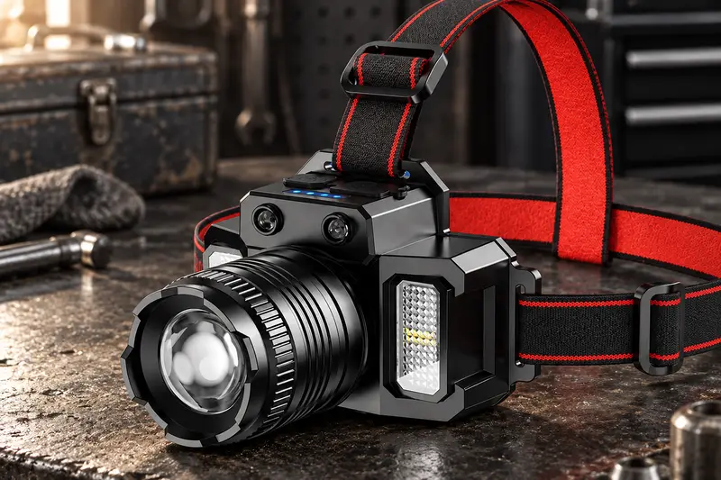 LED Headlamp details