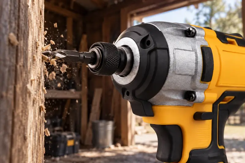 Cordless Impact Driver — Shed Without Power