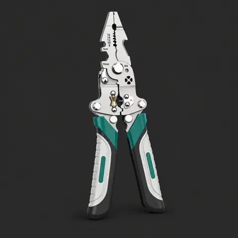 Folding Wire Stripping Pliers