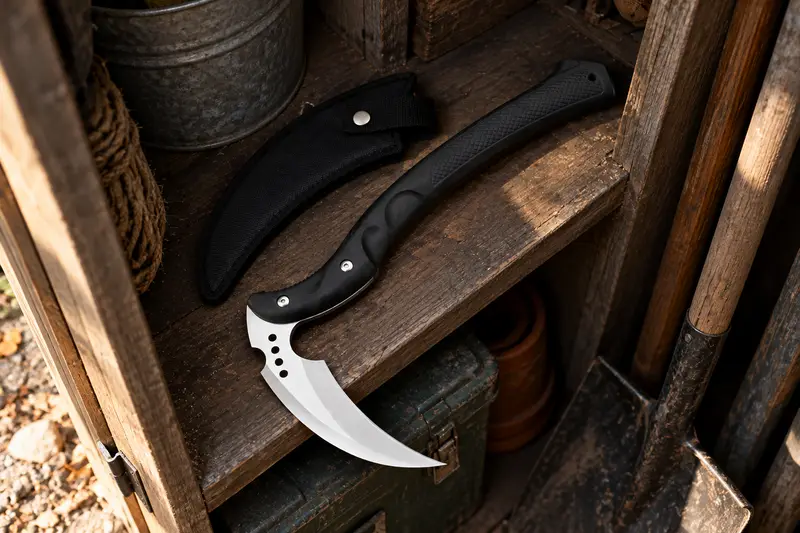 Single-Bit Axe — Cramped Shed Setup