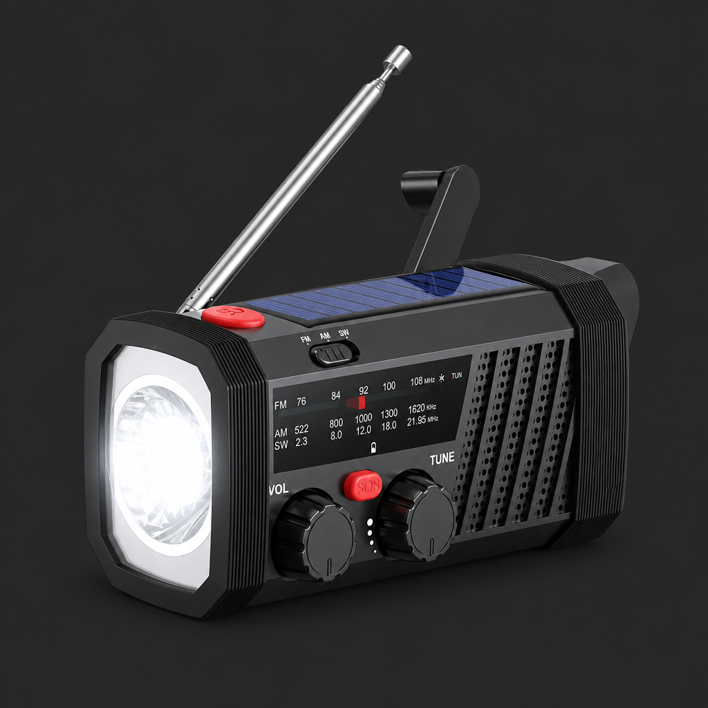Hand Crank Emergency Radio